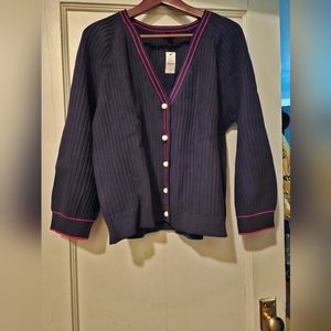 Women Ribbed Cardigan Sweater